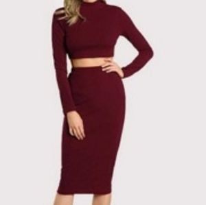 Gorgeous Zara Collection W/b Skirt set